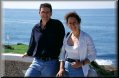 Pilar Cabrera and Javier Villero 
   the day after the concert